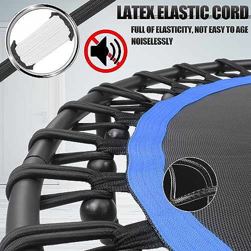 Silent Mini Trampoline for Adults - Up to 330lbs